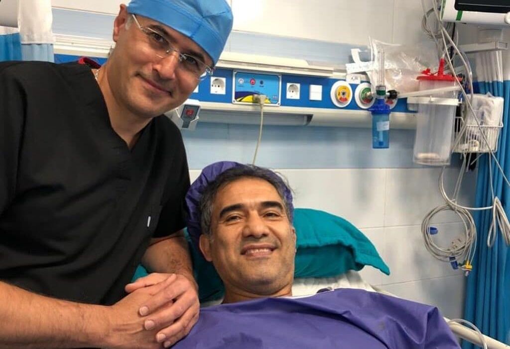 عمل زانو احمدرضا عابدزاده