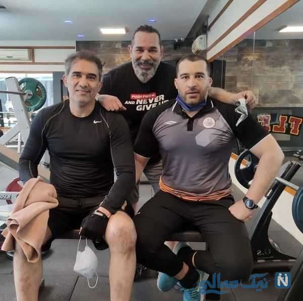 احمدرضا عابدزاده تمرینات بدنسازی