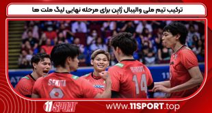 ترکیب تیم ملی والیبال ژاپن برای مرحله نهایی لیگ ملت ها