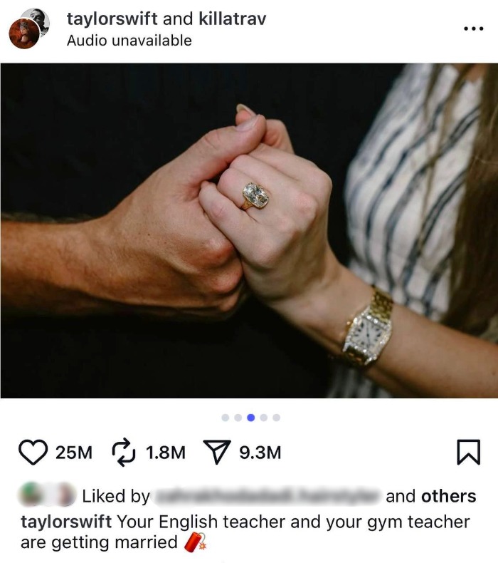 ازدواج تیلور سویفت