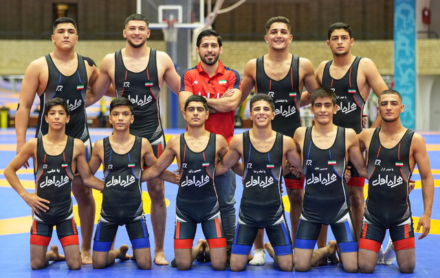مهدی یوسفی کشتی گیر جوانان