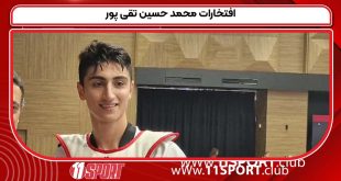 افتخارات محمد حسین تقی پور