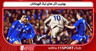 بهترین گل های لیگ قهرمانان