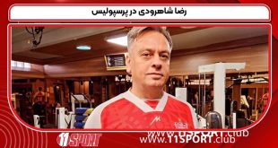 رضا شاهرودی در پرسپولیس