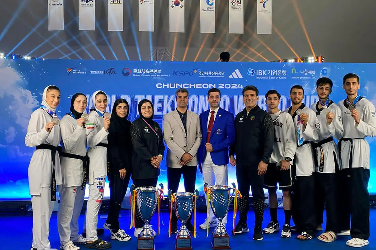  قهرمانان زن و مرد تکواندو ایران