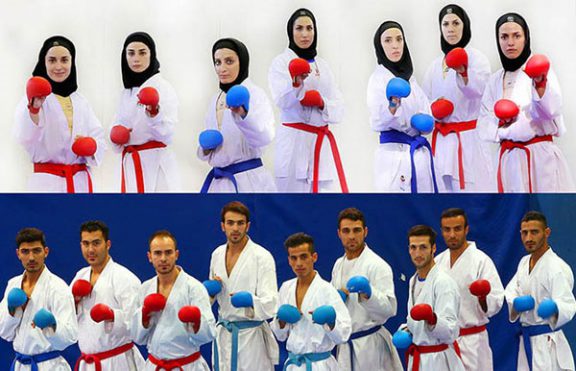 صدرنشینان کاراته ایران و جهان