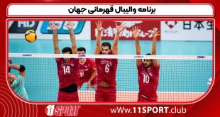 برنامه والیبال قهرمانی جهان