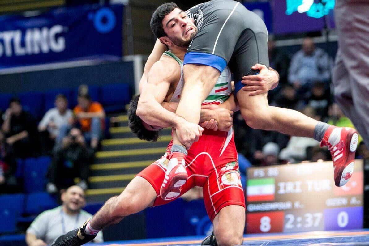 قهرمانی جهان در بلگراد کامران قاسمپور
