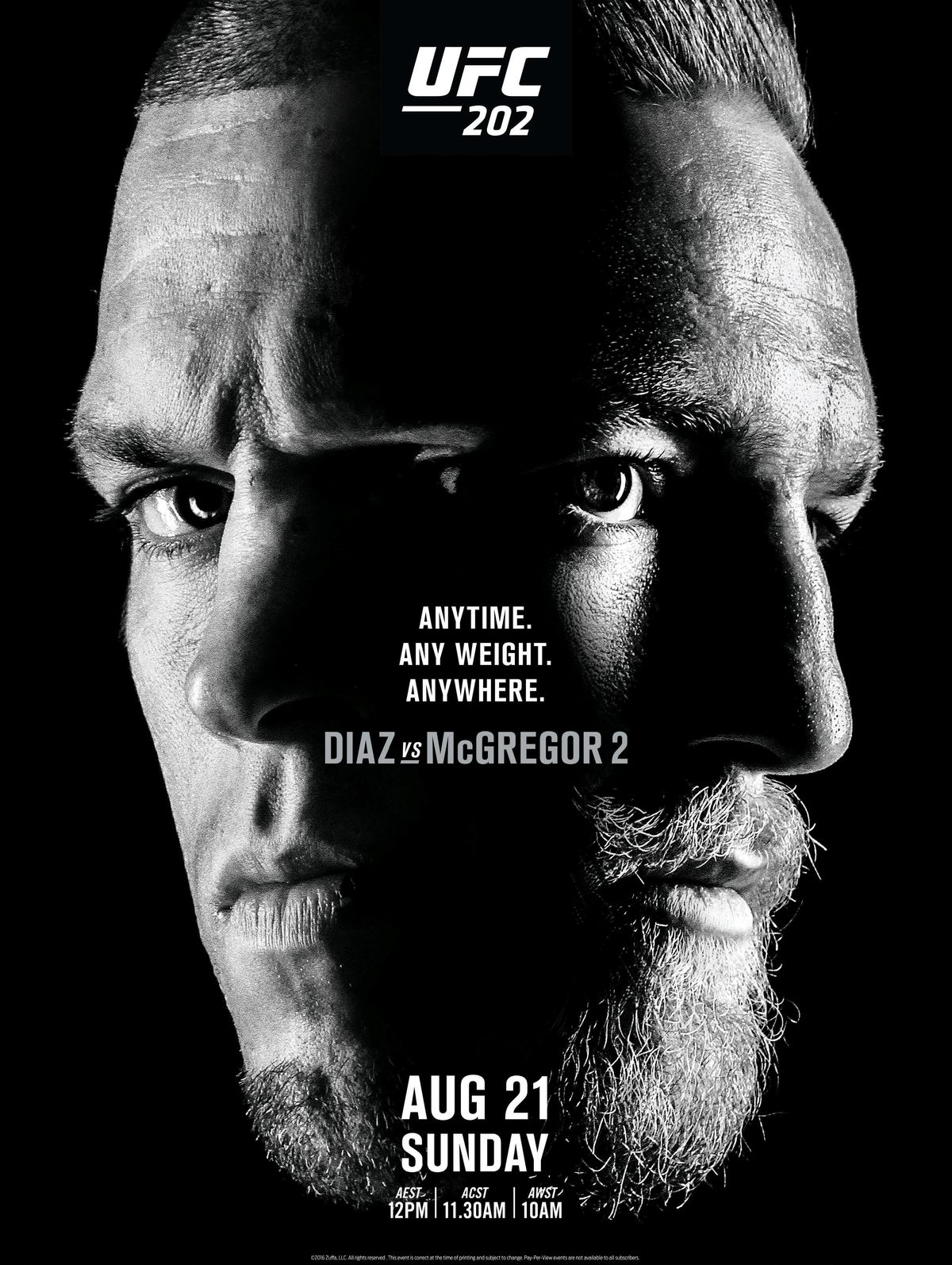 کانر مکگرگور و نیت دیاز ریمچ در UFC 202