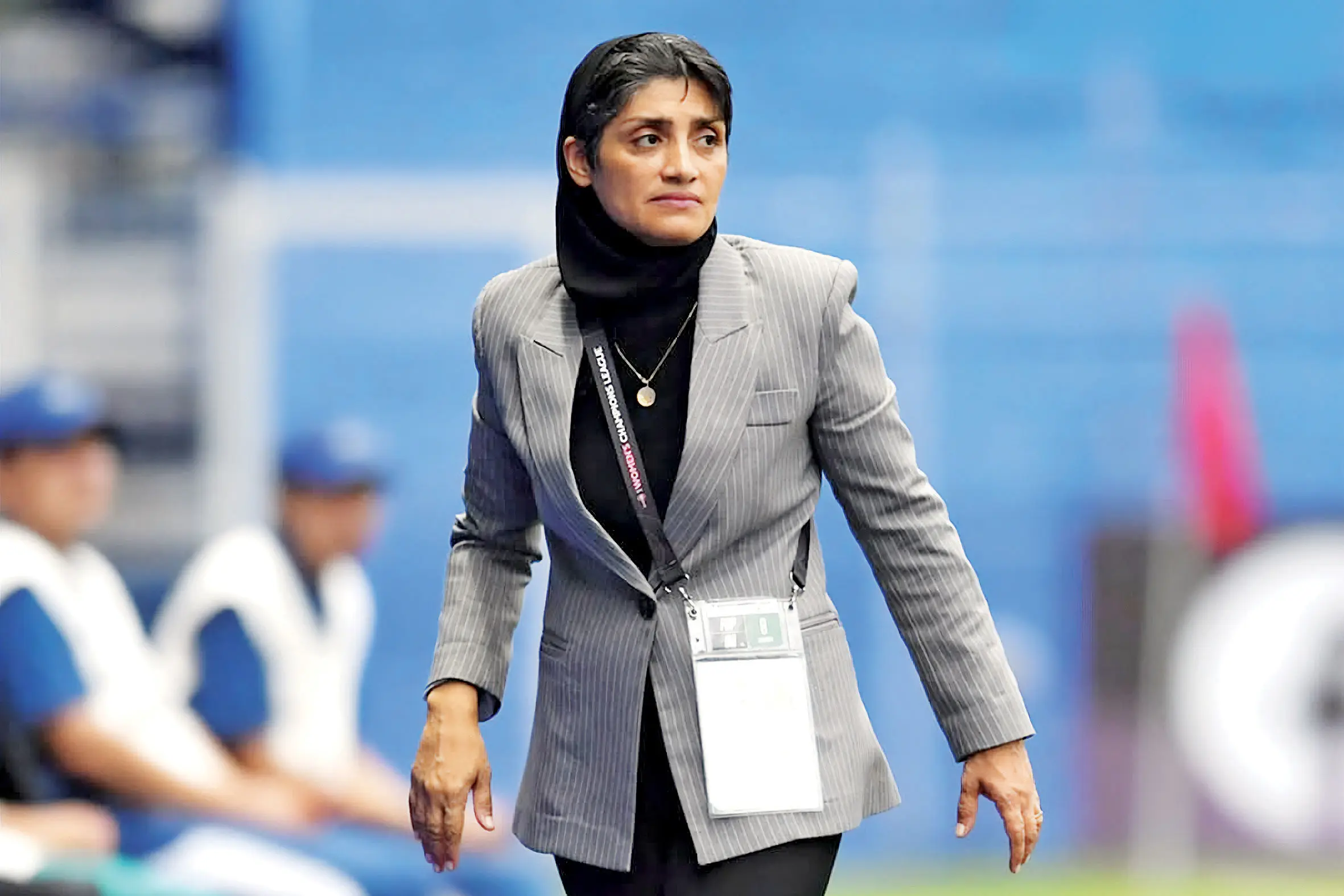 جعفری مربی برتر فوتبال زنان آسیا جعفری مربی برتر فوتبال زنان آسیا