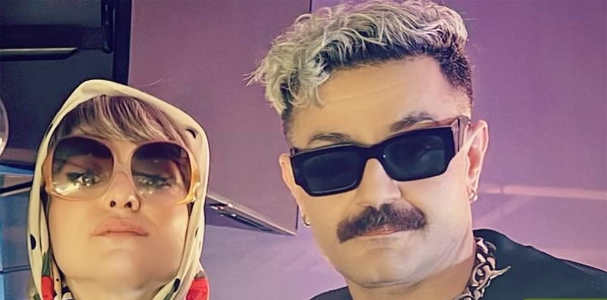 عکس لیلی بازرگان و همسرش