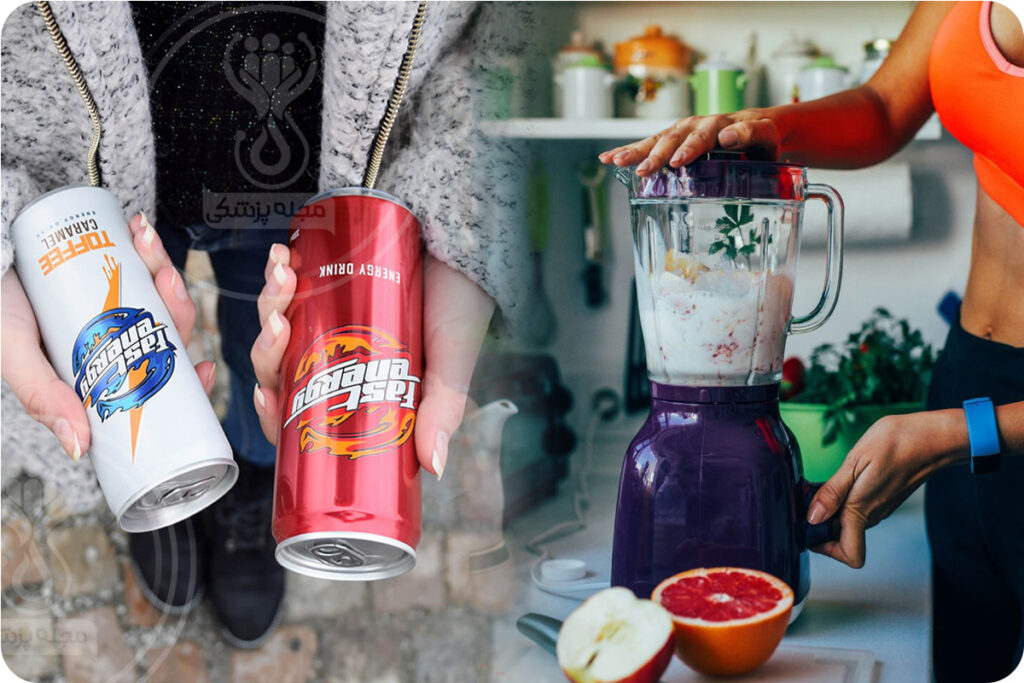 نوشیدنی‌های انرژی‌زا و طبیعی برای بازیکنان