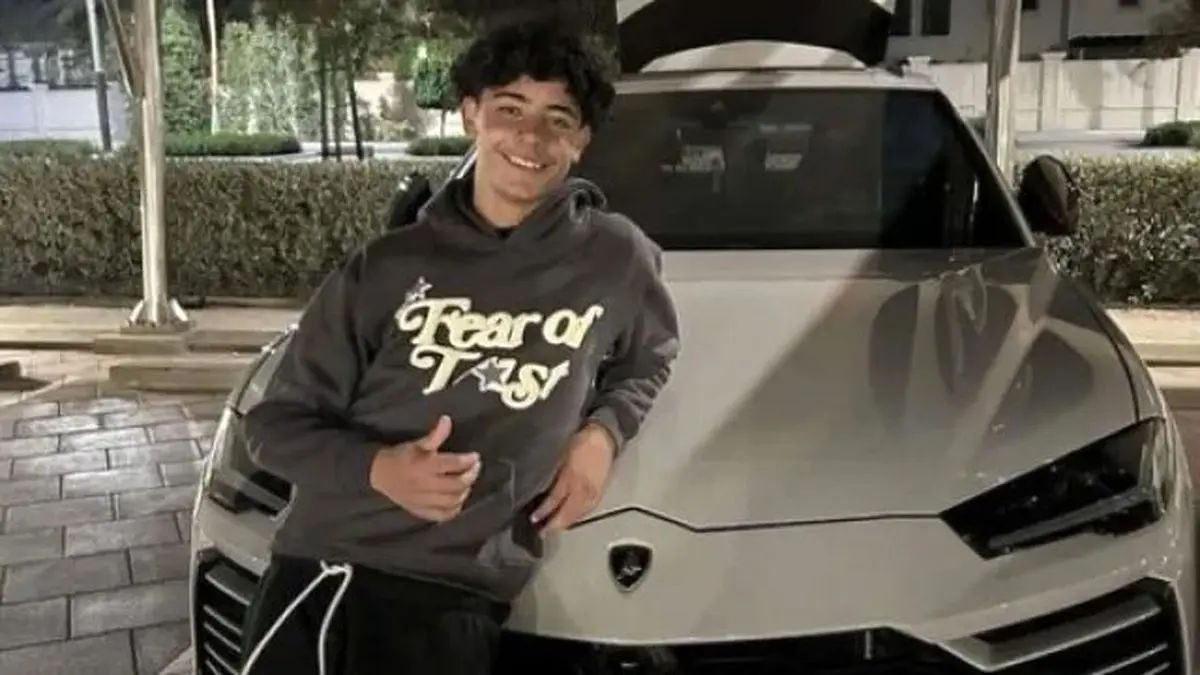 اولین ماشین کریستیانو جونیور لامبورگینی