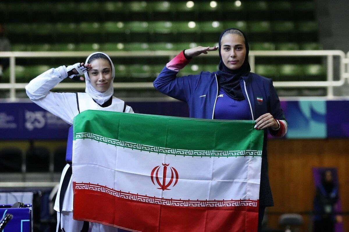 ساینا کریمی یازدهمین طلای ایران را گرفت ساینا کریمی یازدهمین طلای ایران را گرفت