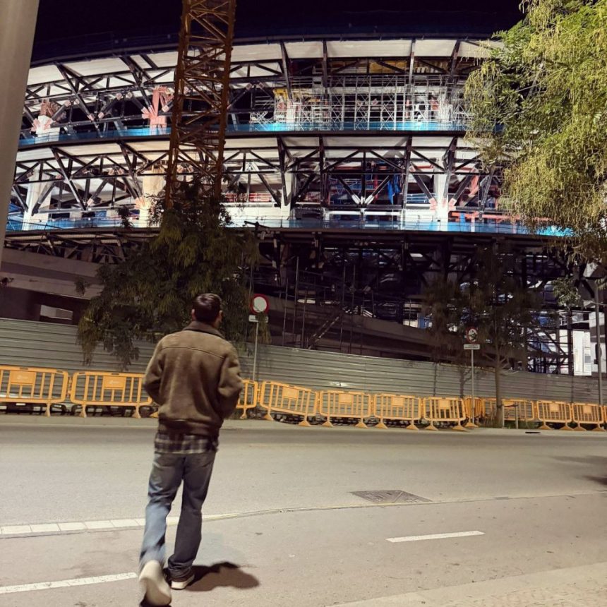 بازگشت پنهانی مسی به بارسلونا