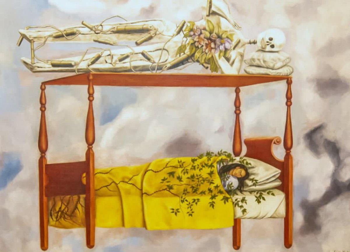 گران‌ترین اثر یک هنرمند زن خودنگاره فریدا کالو