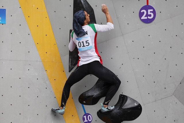   الناز رکابی قهرمان جدید بولدرینگ