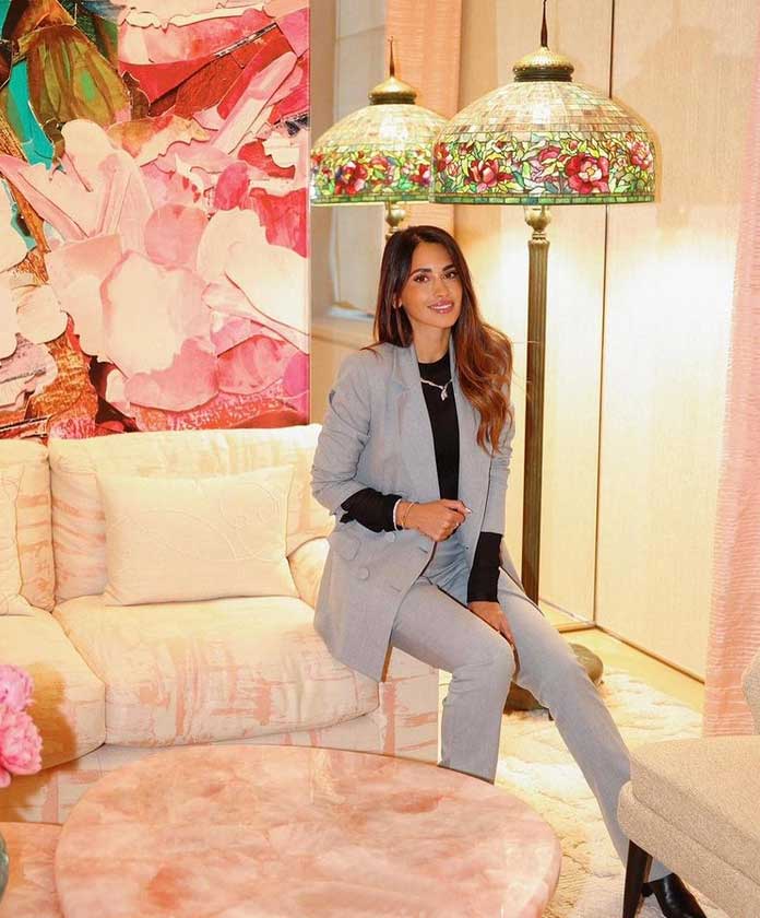 همکاری آنتونلا روکوزو با برند تیفانی همکاری آنتونلا روکوزو با برند تیفانی