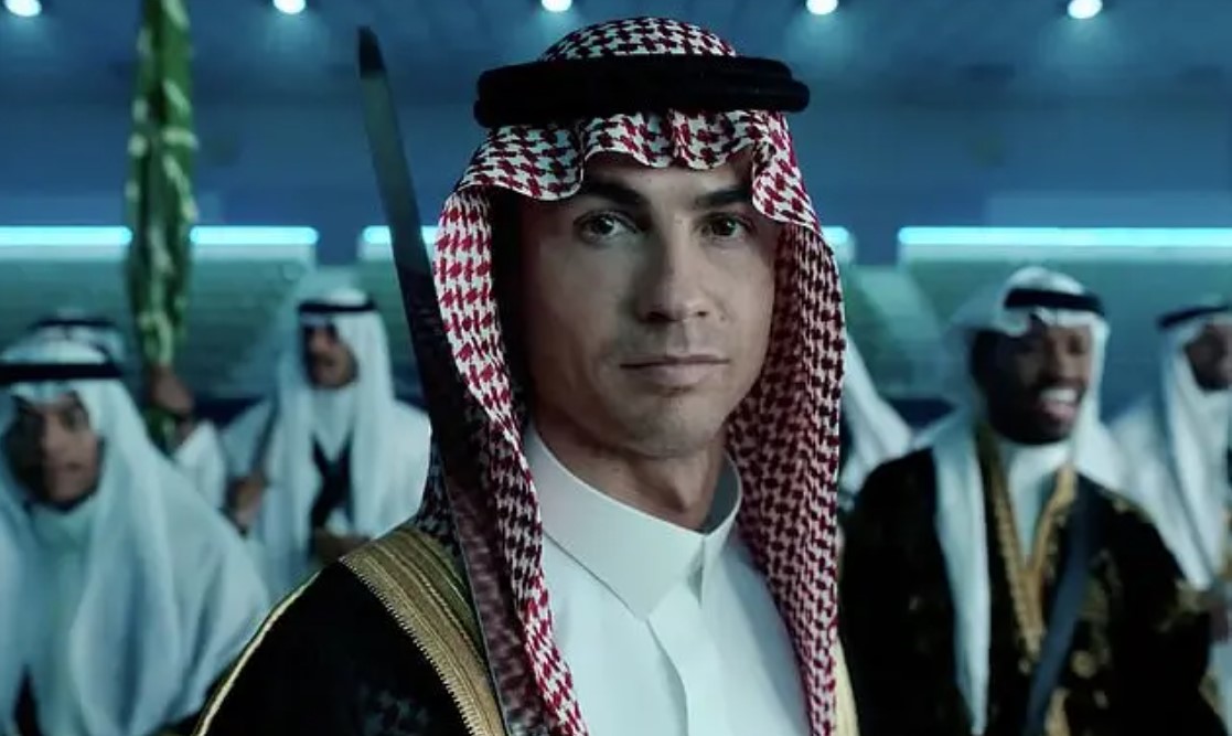رونالدو و علاقه اش به عربستان