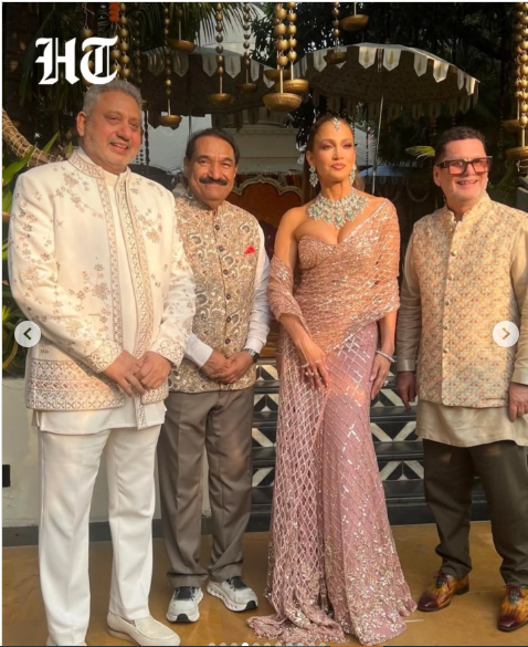 حضور ستاره هالیوود در عروسی هندی حضور ستاره هالیوود در عروسی هندی