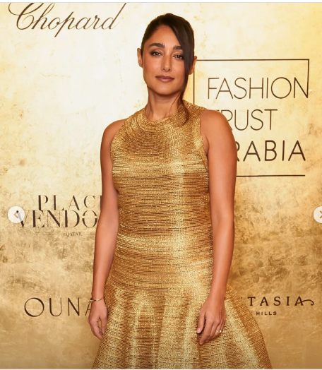  گلشیفته فراهانی سوژه مد در خاورمیانه شد