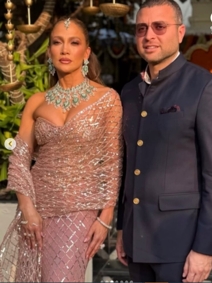 جنیفر لوپز مهمان ویژه عروسی میلیاردی جنیفر لوپز مهمان ویژه عروسی میلیاردی