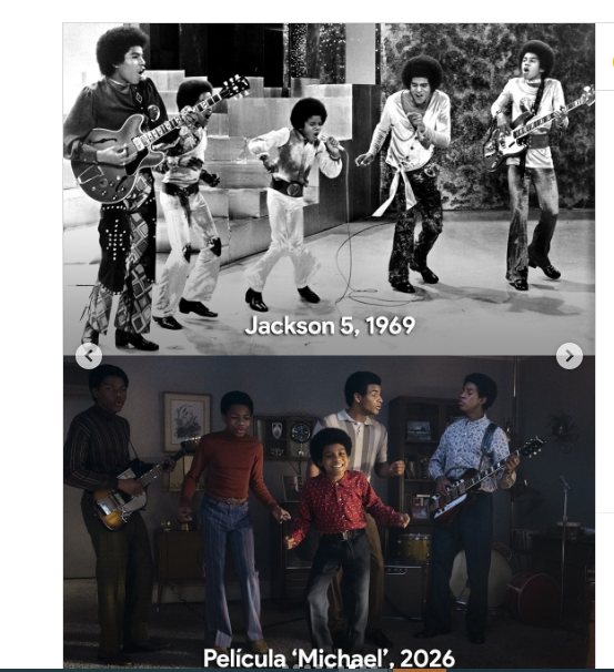 جدیدترین تصاویر از فیلم مایکل جکسون