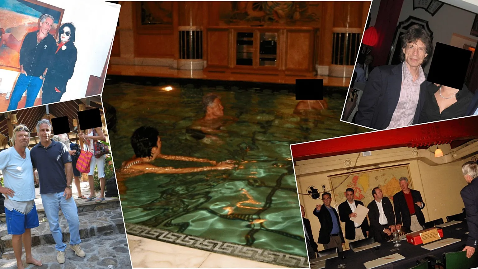 تصاویر تازه اپستین با کلینتون و جکسون منتشر شد تصاویر تازه اپستین با کلینتون و جکسون منتشر شد