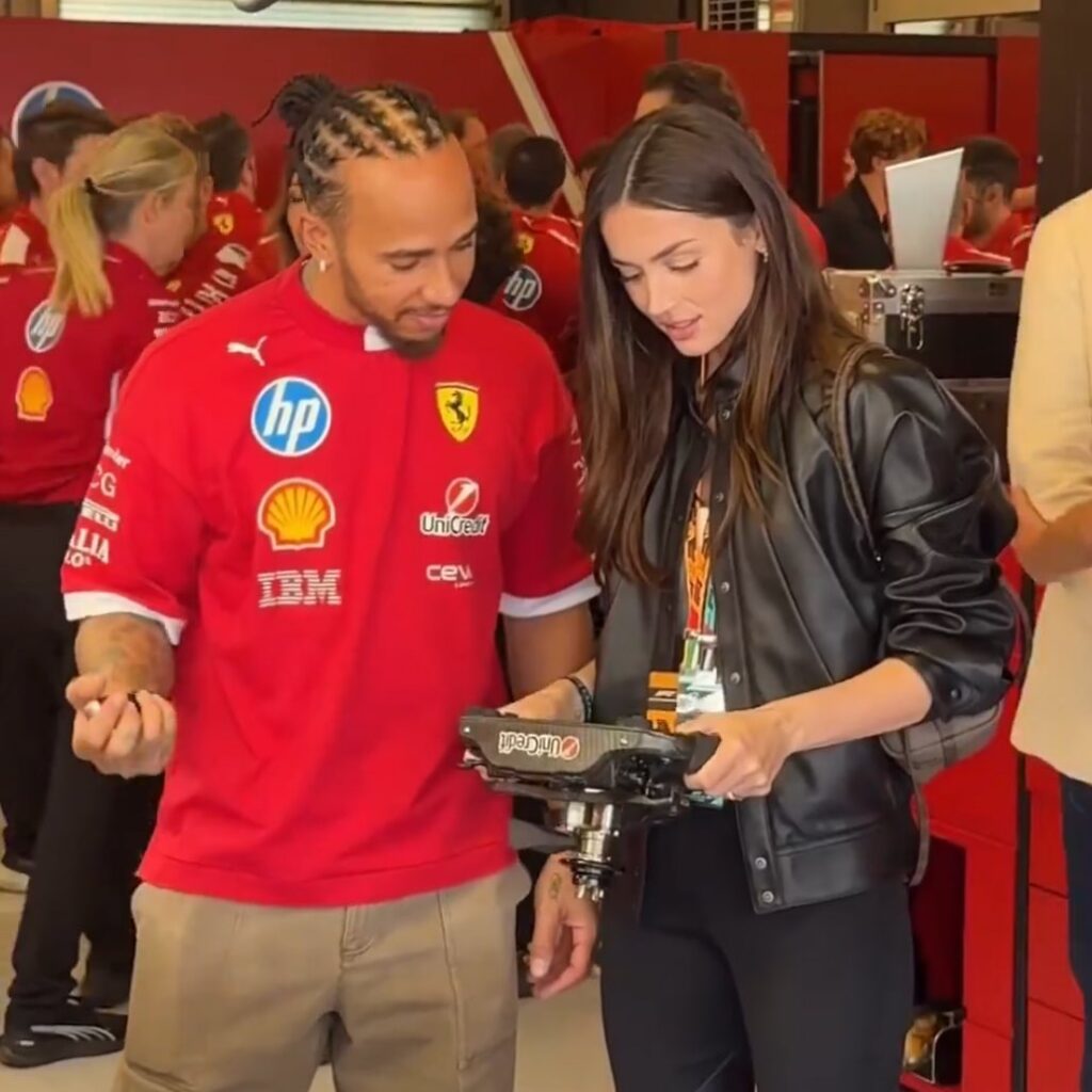 آنا د آرماس مهمان ویژه فرمول یک آنا د آرماس مهمان ویژه فرمول یک