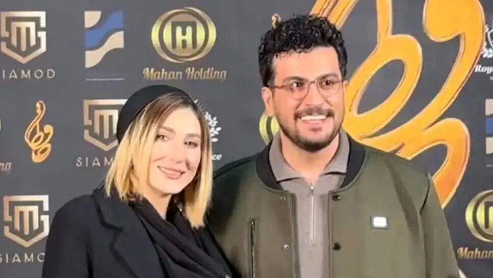 امیرحسین قیاسی و همسرش در جشن حافظ امیرحسین قیاسی و همسرش در جشن حافظ