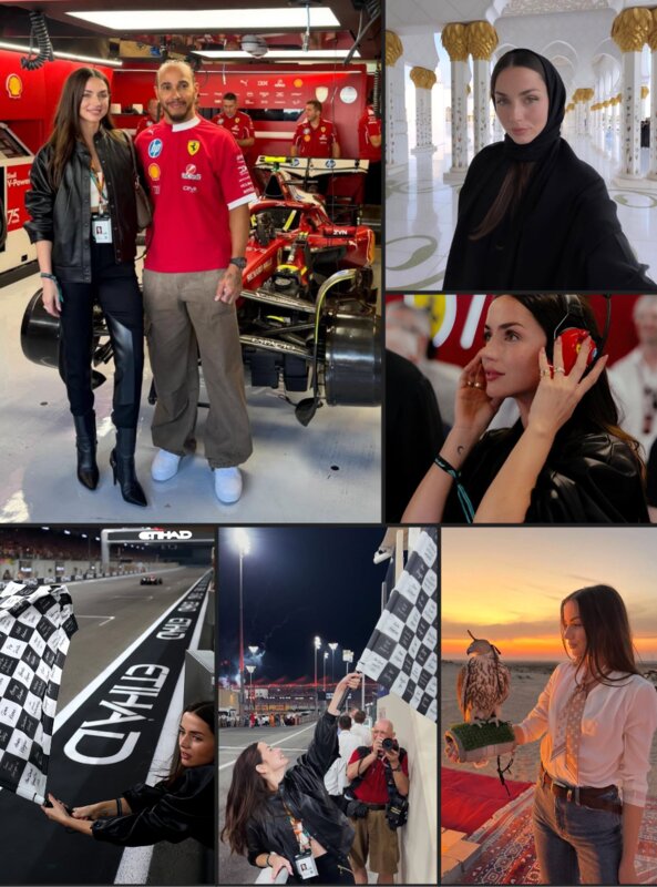 عکس لحظات خاص آنا دِ آرماس با لوئیس همیلتون عکس لحظات خاص آنا دِ آرماس با لوئیس همیلتون