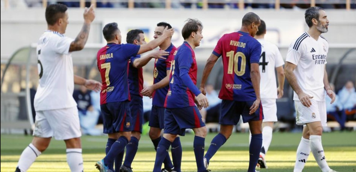 بازی اسطورههای رئال و بارسا در آمریکا