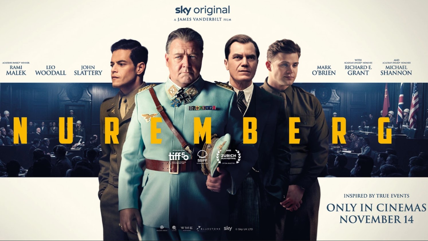 نورمبرگ با راسل کرو و رامی ملک