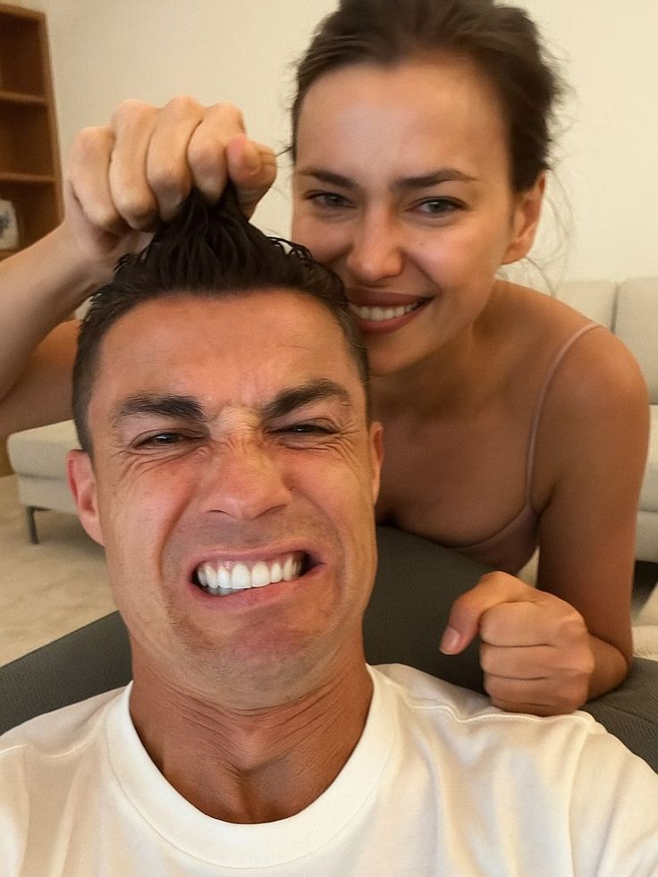 فرزند ایرنیا شایک و رونالدو فرزند ایرنیا شایک و رونالدو