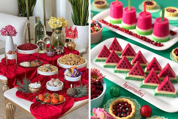 ایده های شیک شب یلدا ایده های شیک شب یلدا